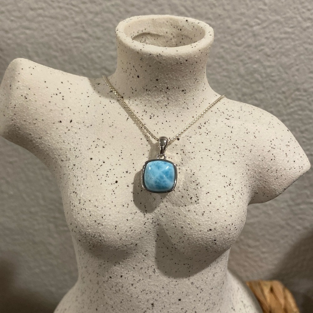 Larimar necklace